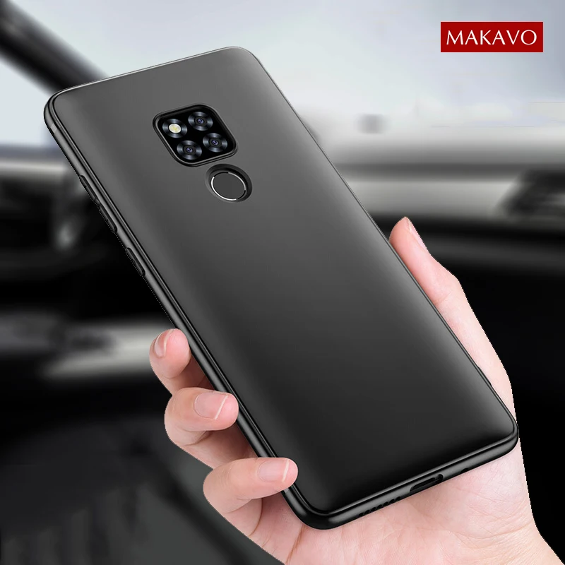MAKAVO чехол для Huawei Mate 20 X чехол Полная защита Мягкие силиконовые Матовые чехлы для телефонов Huawei Mate 20x Mate20X|Специальные чехлы|   | АлиЭкспресс