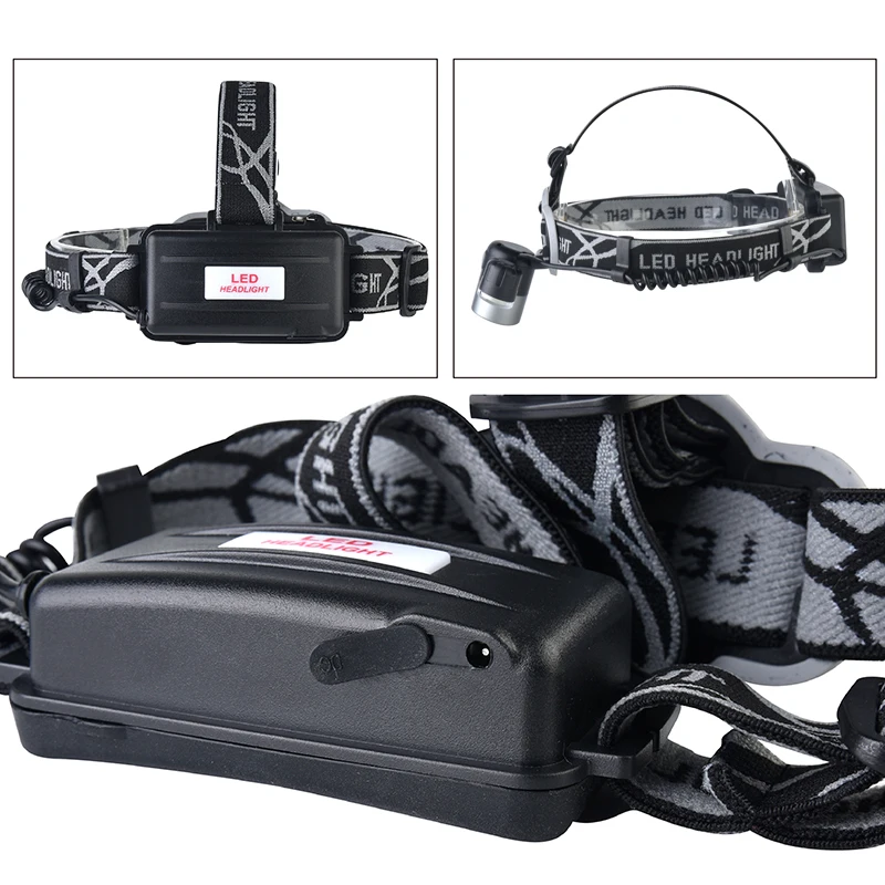 Z20 Litwod перезаряжаемые 18650 Фары 10000LM головного света XM T6 Фонарь налобный фонарь Power