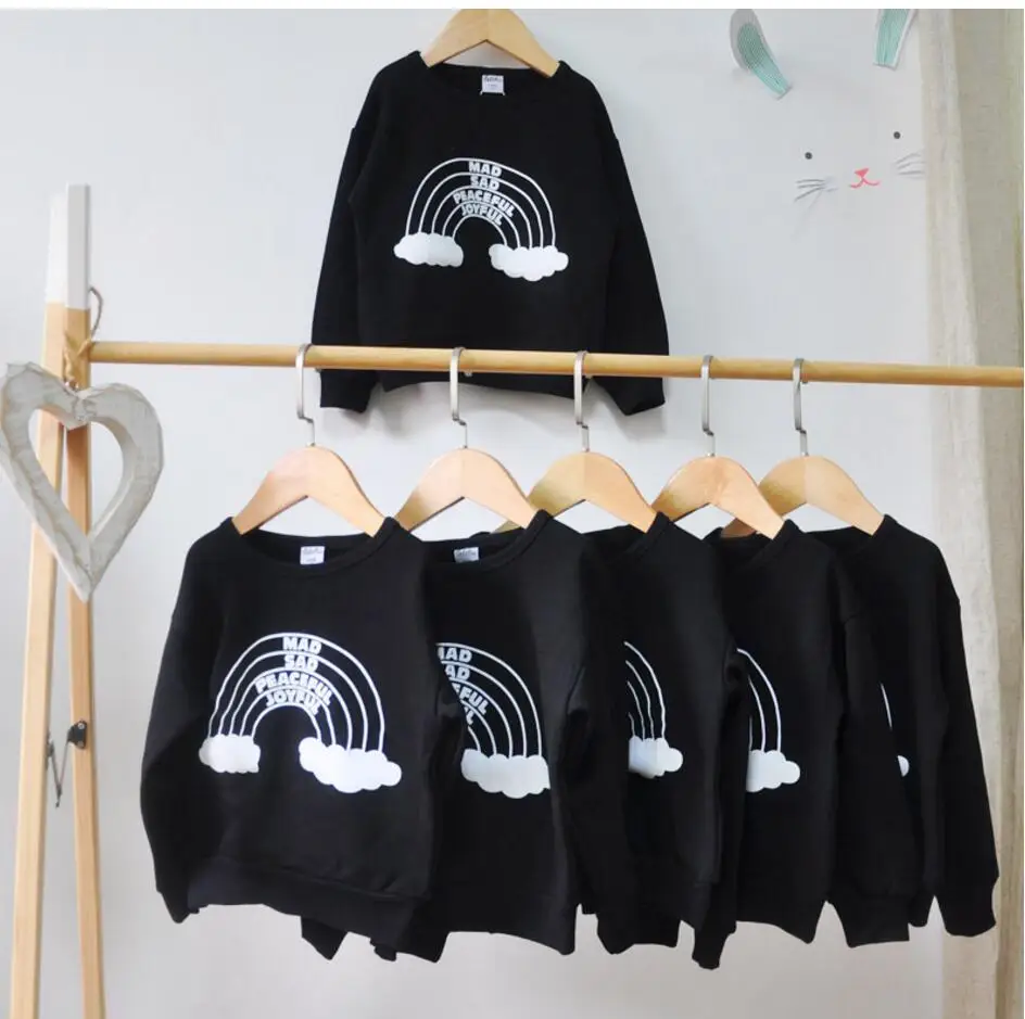 6pcs/lot Baby girls sweatshirts kids children clothing long sleeve