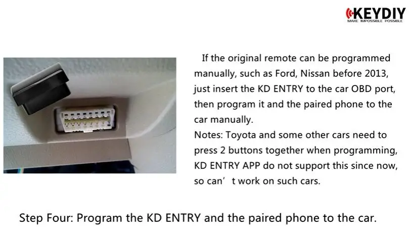 B-OBD KD вход для смартфонов в автомобиль пульты вход замок/разблокировка/багажник KD OBD вход без провода не нужен для ключа смартфона