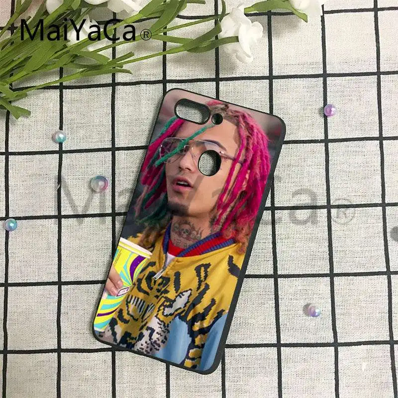maiyaca 6ix9ine lil xan rapper high quality classic phone maiyaca 6ix9ine lil xan rapper high quality classic phone accessories for huawei p6 p7 p8 p9 p10 mobile phone case in half wrapped case from cellphones