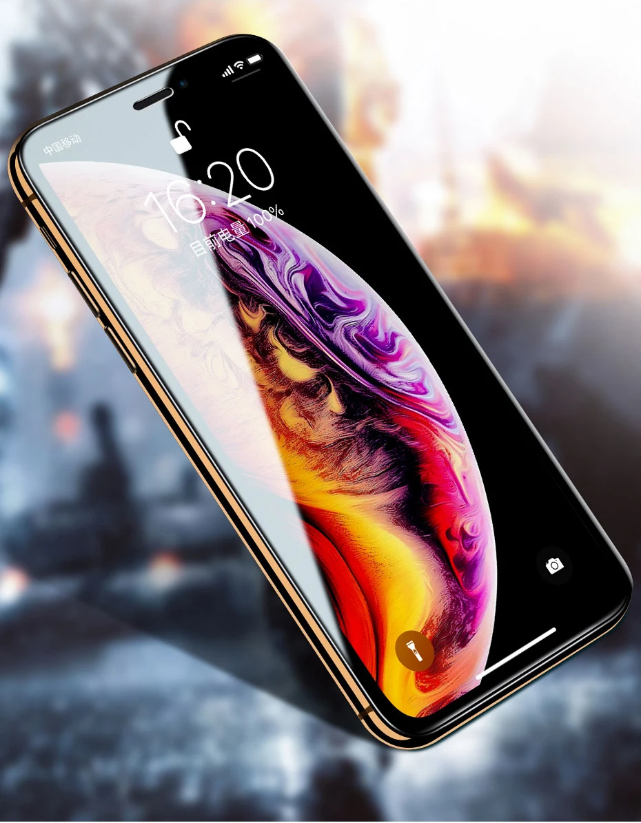 3 шт 9D полное Защитное стекло для iPhone 7 8 6 S 6s Plus закаленное стекло для iPhone X XS Max XR 10 Защитная пленка для экрана