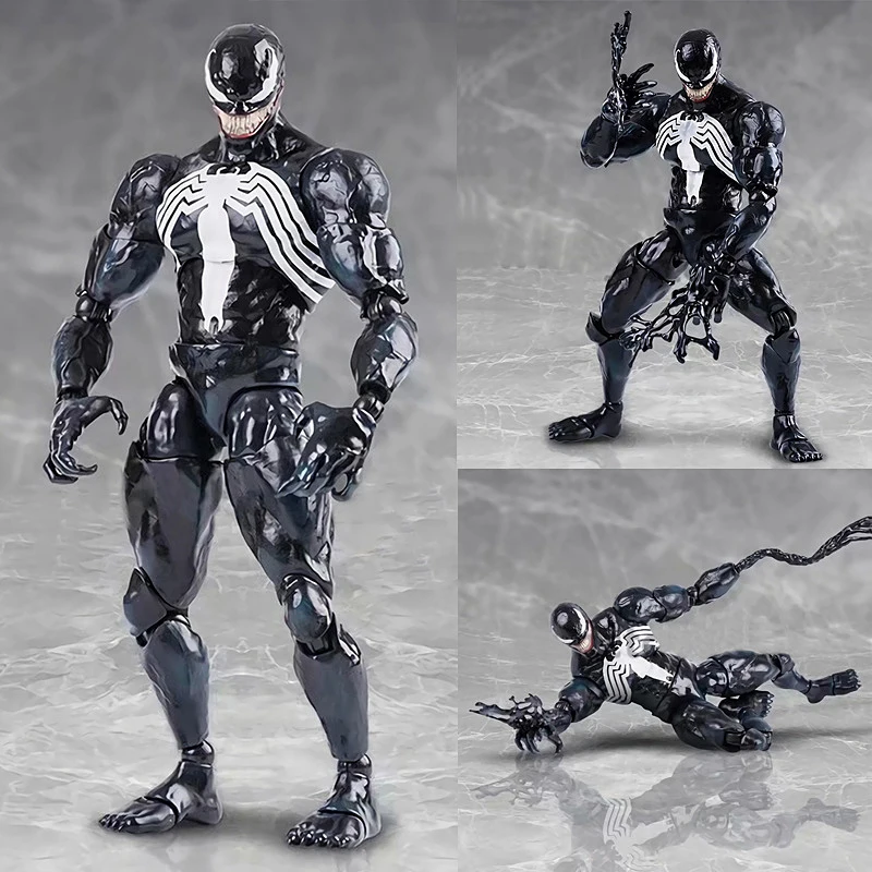 

26cm Venom Action Figure 1/6 Legends Spider man Model Doll Toys Movie Comic Collectible Spiderman