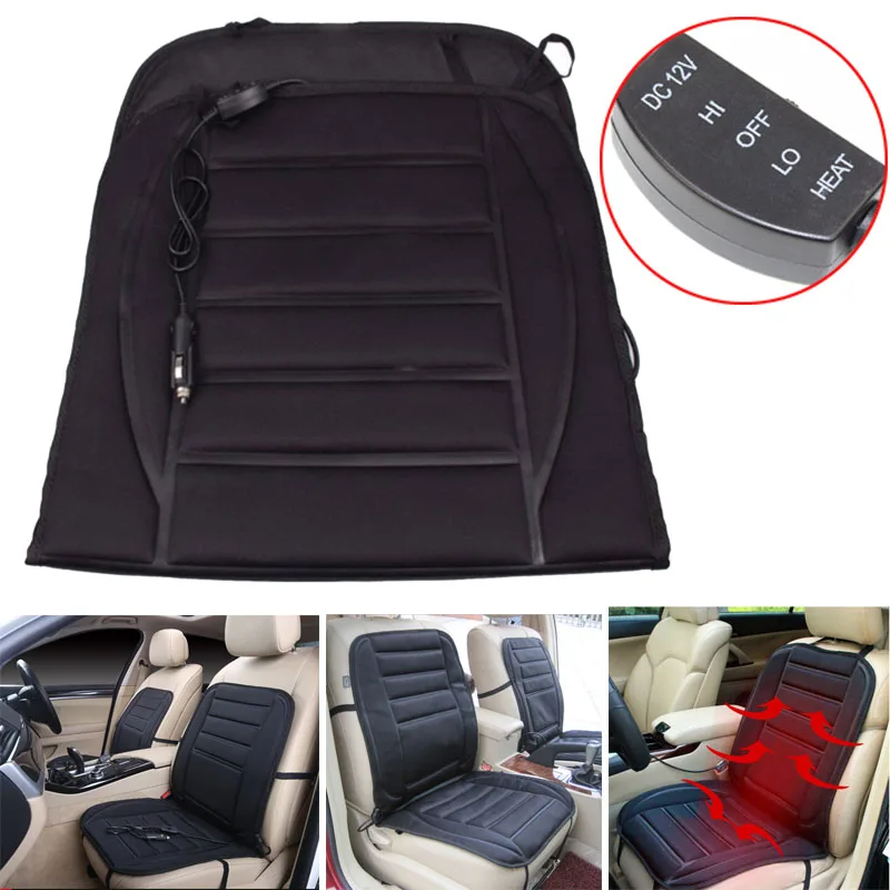 Car Electric Heated Cushion Auto Heated Pad SUV Heating Seat Pad Winter