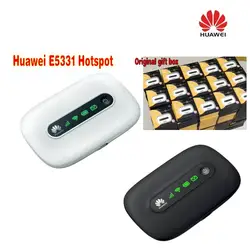 Много 100 шт HUAWEI E5 3 3 1 негр Libre HSPA + мобильного МИФИ WI-FI 3G модем, DHL доставка