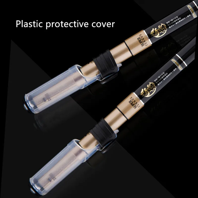3 position fishing rod short section carbon handcuff ultra light super stream pole 4 meters -7 meters long rod vara de pesca