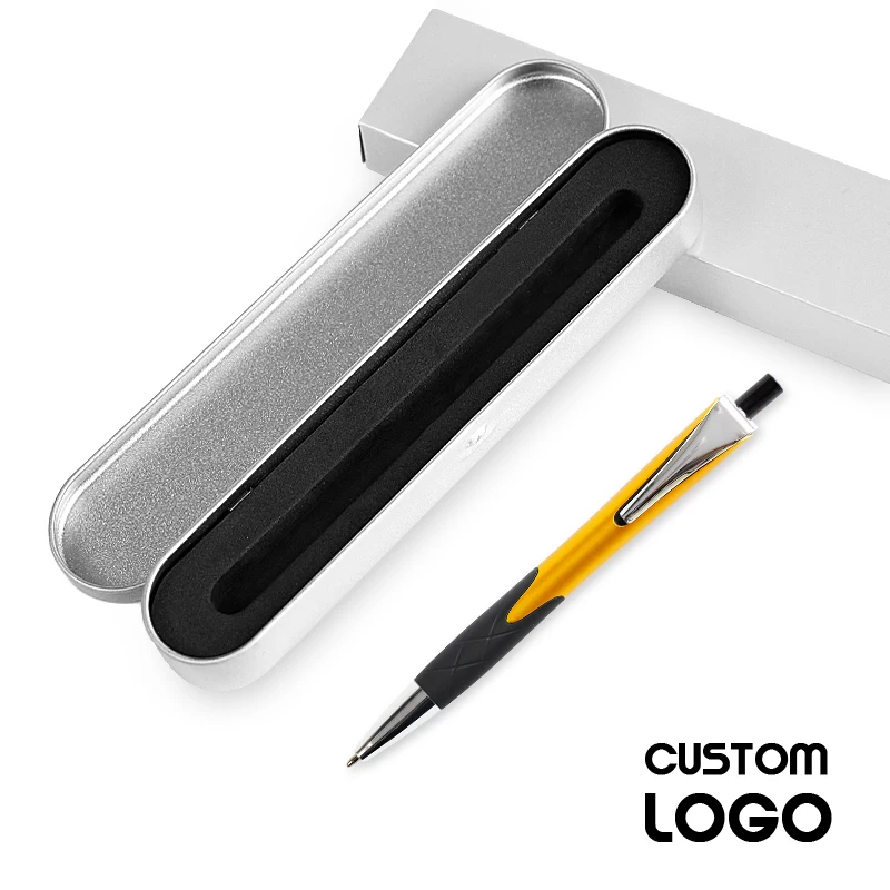 

High Quality Engrave Logo Private Order With LOGO Company Name Pen Crystal Pens Ballpen Office School Promotion Gift With Box