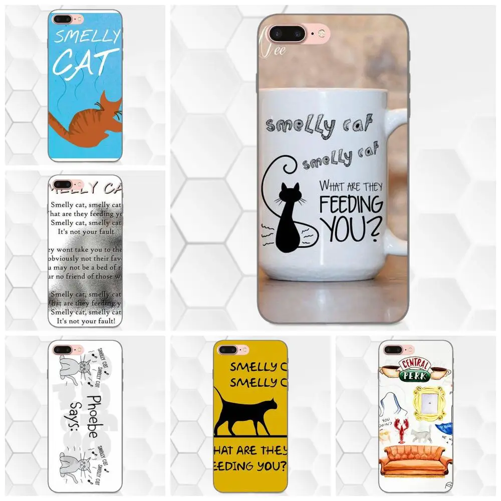 Hot Selling Fashion Design Case For Apple iPhone 4 4S 5 5S SE 6 6S 7 8 Plus X XS Max XR Phoebe Smelly Cat Friends Tv Show | Мобильные