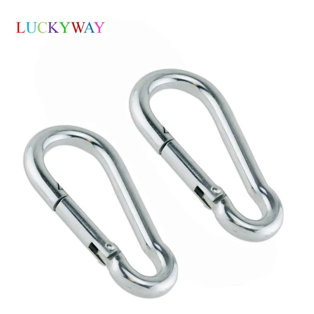 

Hammock Swing Snap Hook Buckle Carabiner Quick Hanging Belts Hook Survival Outdoor Clasp Camping Equipment Tools free shipping