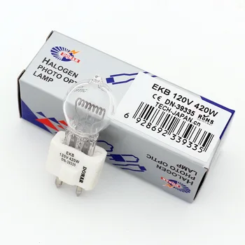 

DONAR DN-39335 120V 420W/EKB Q420/4CL/2PP 120V420W AV/photo display tungsten halogen bulb stage lighting lamp Free Shipping