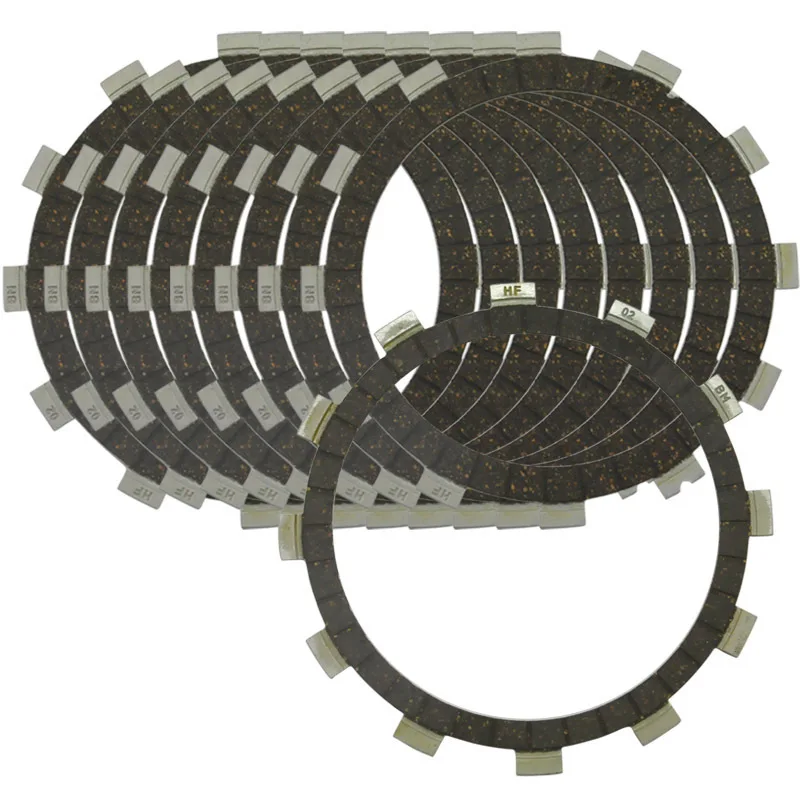 9 Pcs Motorcycle Clutch Plates For FZR750R FZR750 R Genesis 1987 1988