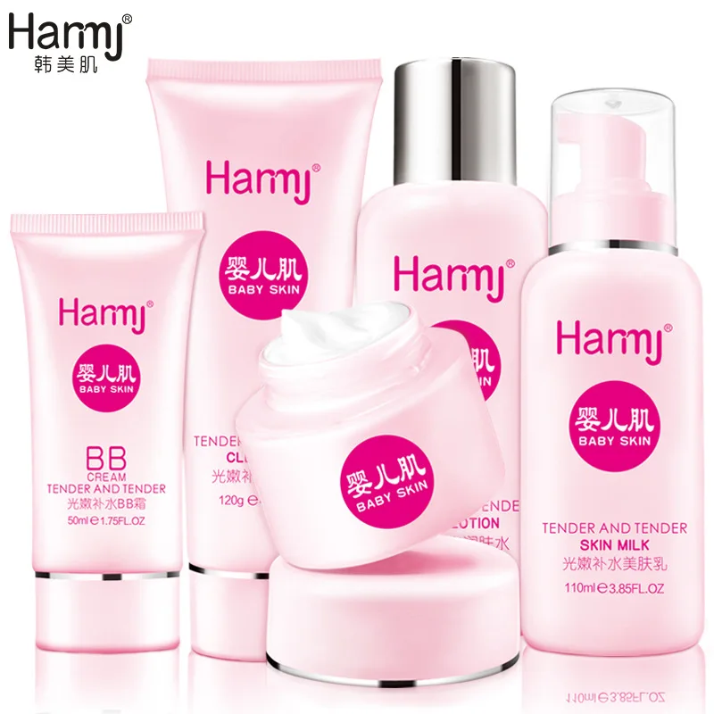 Baby Skin Face Care Sets 5pcs Whitening Deep Moisturizing Hydrating Anti Aging Wrinkle Acne Treatment Firming Beauty Face Care Baby Skin Face Care Sets 5pcs Whitening Deep Moisturizing Hydrating Anti Aging Wrinkle Acne Treatment Firming Beauty Face Care