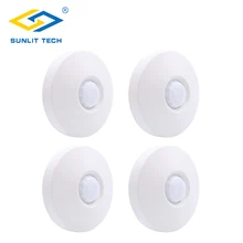 1/2/3/4 шт. Беспроводной потолочного pir Сенсор 360 Степень обнаружения потолочное крепление 433 МГЦ Крытый WI-FI детектор движения для сигнализации Системы