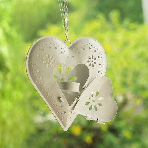 FREE SHIPPING valentine gift, Romantic white heart shape,Can be hanging