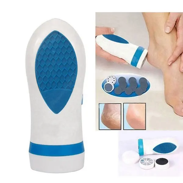 

Electric Foot Rasp Foot Care Pedi Spin Electric Removes Callus Massage Pedicure Dead Dry Skin Smoother Easy to Use Good Quality