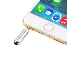 New Arrival 1pc Sliver 4 Pole 3.5mm Male Repair headphone Jack Plug Metal Audio Soldering Cover Connector