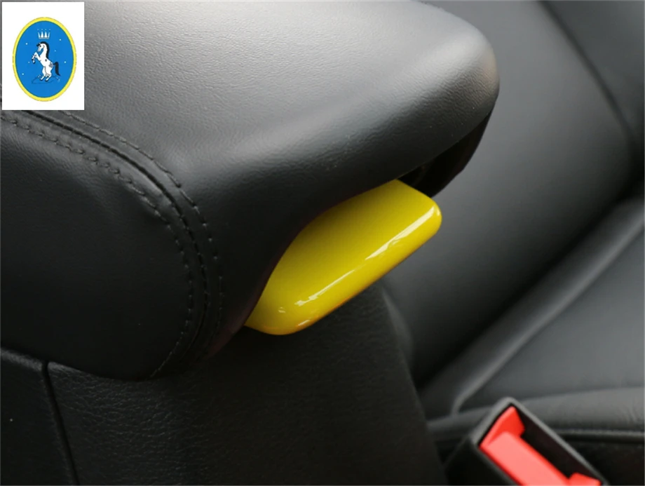 

Yimaautotrims Auto Accessory Car Armrest Storage Box Button Switch Cover Trim Fit For Jeep Renegade 2015 2016 2017 2018 2019 ABS