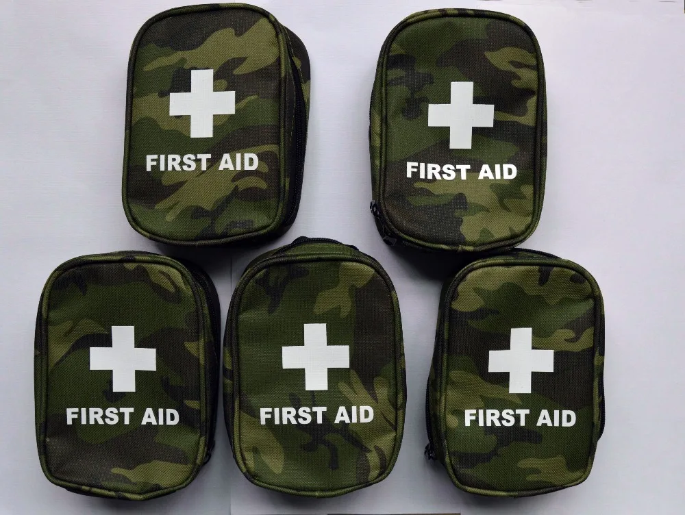 Camouflage Empty Bag for First Aid Kit Safe Outdoor Wilderness Survival