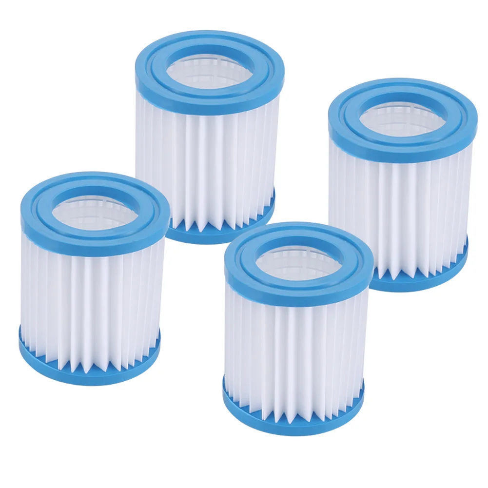 1/2/4Pcs Filter Cartridges Pump for 300 Gal/hr Swimming Pool Filter