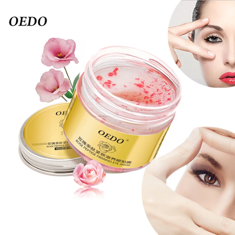 Anti aging Rose Hyaluronic Acid Eye Mask Removes Dark Circles Under The