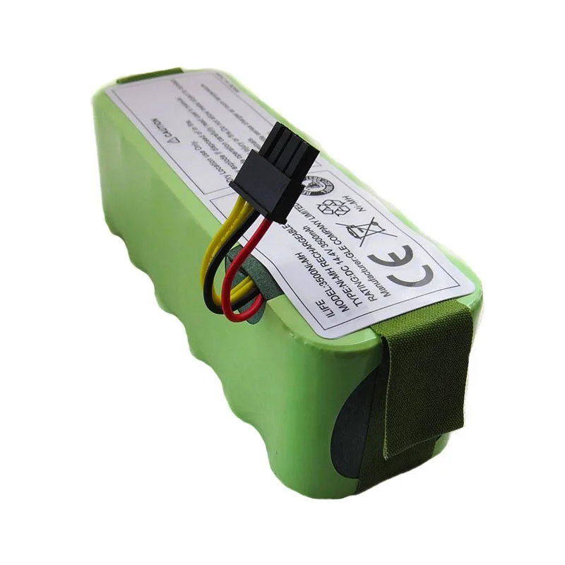 Для Ecovacs X500 Ni-MH 3500mAH 14,4 V аккумулятор для Kitfort KT504 Haier T322 T321 T320 T325 Запчасти для роботизированного пылесоса аксессуар - Цвет: Ecovacs 14.4V