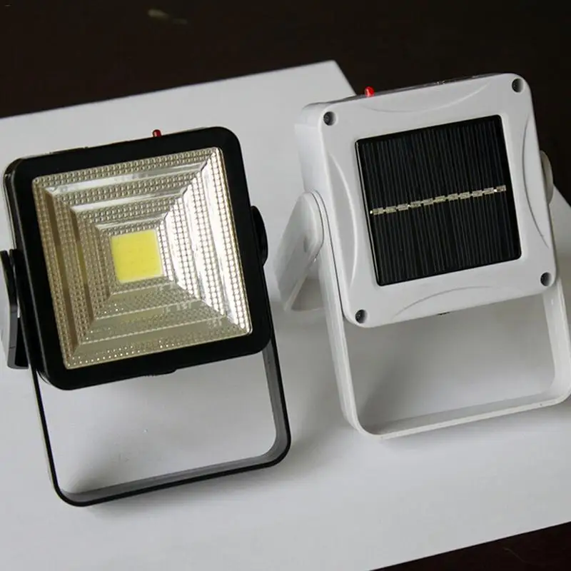 

Square Portable Solar Lantern Emergency LED Outdoor Camping Lamp Waterproof USB Rechargeable Handy Light Lamps