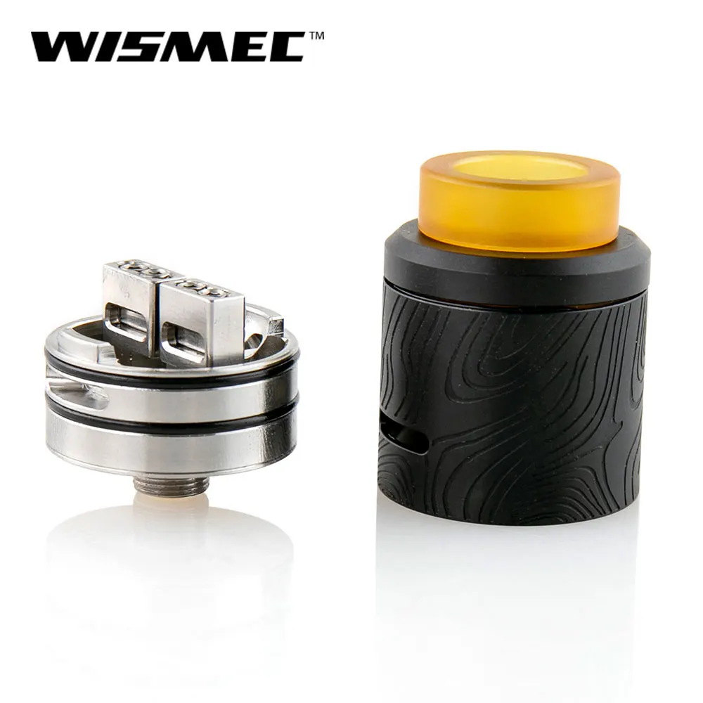  Original Wismec LUXOTIC MF Box Kit With 7ml Guillotine V2 RDA Atomizer squonk Bottle Output 100W Wa