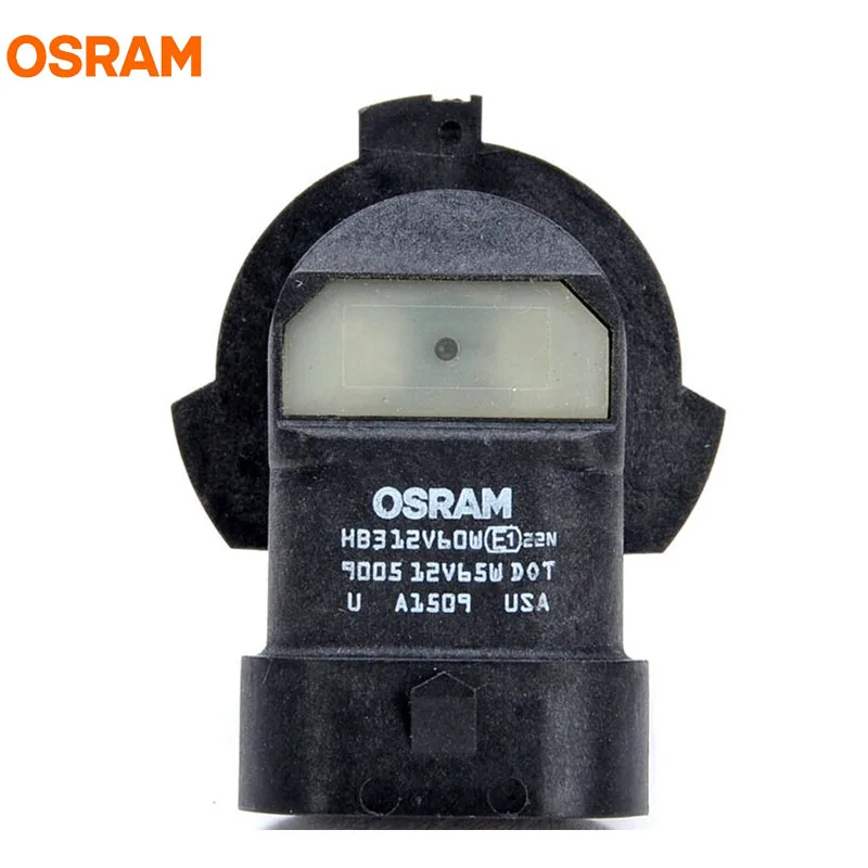 10 шт. OSRAM 9005 HB3 12 в 60 Вт P20d 3200K оригинальные линейные лампы галогенные фары