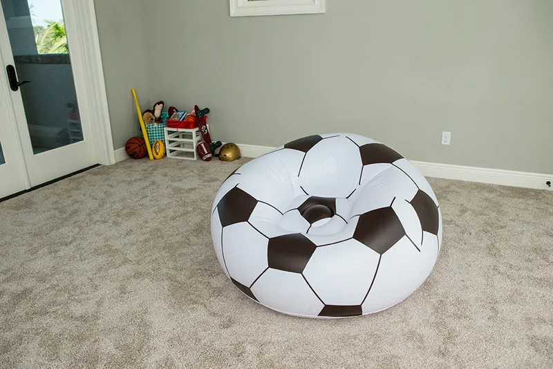 Надувной диван воздушный футбольный мяч в форме фасоли мешок Крытый открытый ПВХ диван сиденье стул YS-44