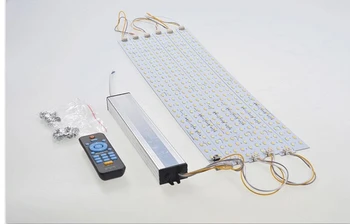 

52cmX length Led lighting tube ceiling lamp led strip dimmer remote control with memory IC circuit aluminum led bar lights
