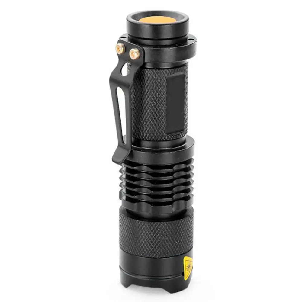 

LED Flashlight Cree Q5 2000 Lumens 3 Mode Adjustable Focus LED Torch Lantern