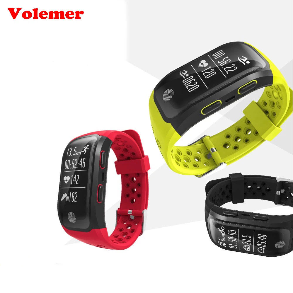 Volemer S908 Bluetooth GPS Tracker Wristband IP68 Waterproof Smart