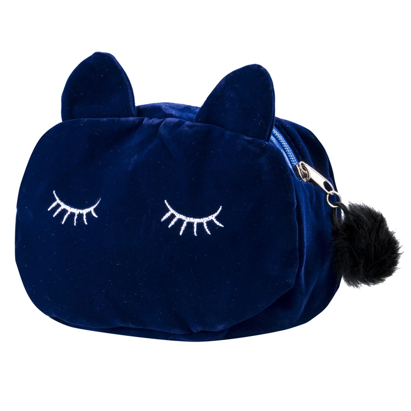 

New Fashion Kawaii Cat 2019 Hot Selling Beauty Cosmetic Makeup Bag Organizer Zipper Travel Toiletry Case Pouch