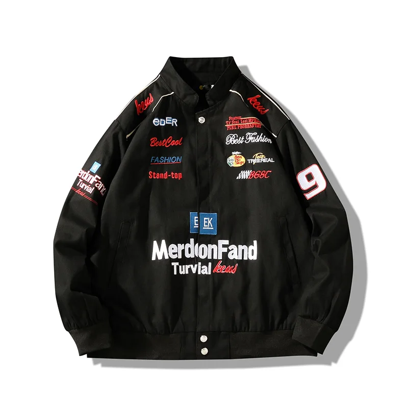 High quality Full body embroidery hip hop bomber jacket men japanese streetwear jacket man 5xl motorcycle coat Casual Cargo High quality Full body embroidery hip hop bomber jacket men japanese streetwear jacket man 5xl motorcycle coat Casual Cargo