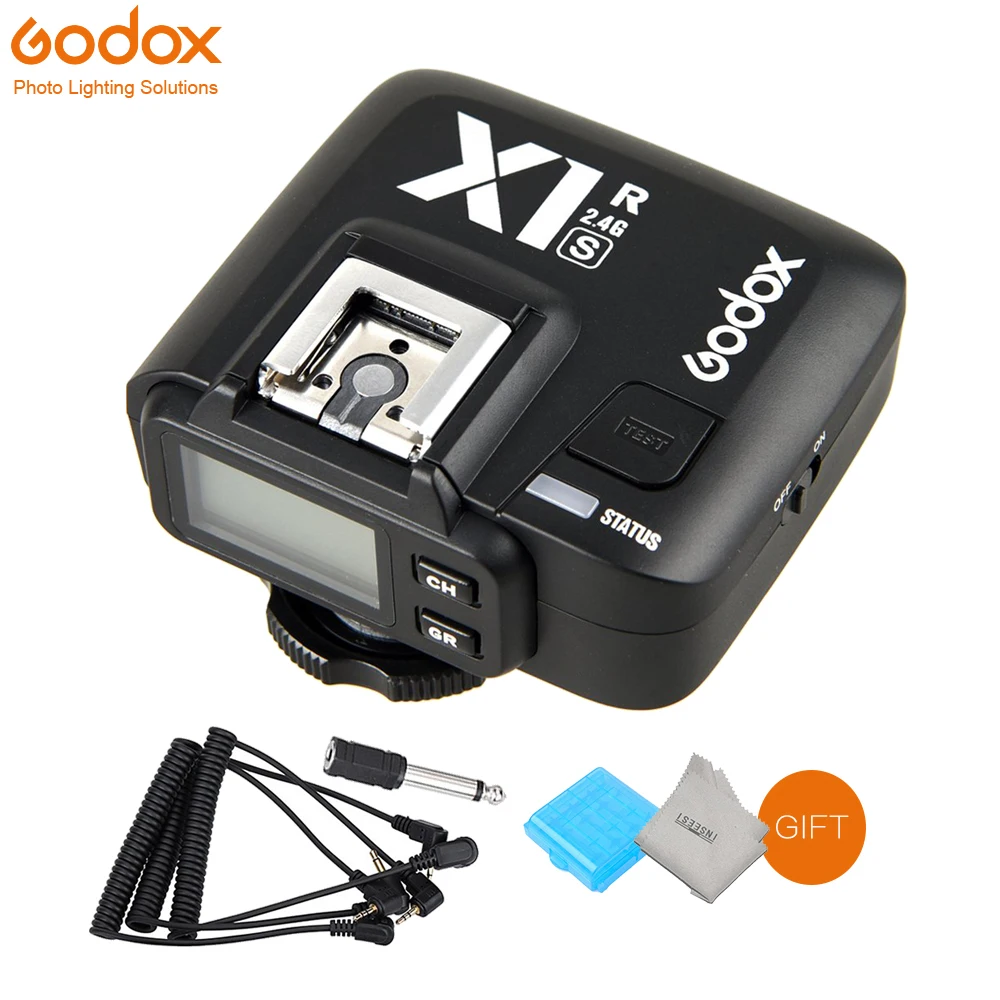GODOX TTL X1R-S беспроводной приемник триггера вспышки для Sony TT600S TT586S TT350S V860S Speedlite X1S X-1TS