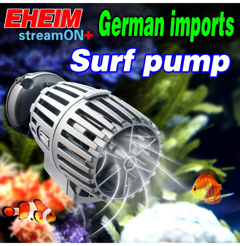 Германия, Eheim регулируемый волновой насос для аквариума, бесшумный волновой насос для серфинга 2,5 Вт/6 Вт/12 Вт 3500/6500 л/ч