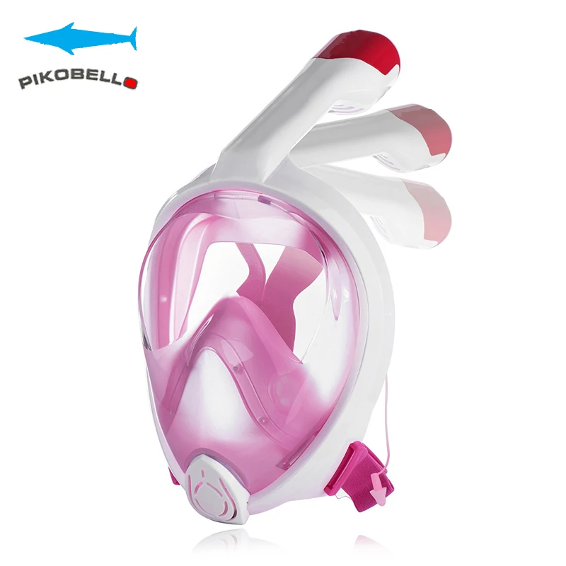 

Anti Fog Diving Equipment Flat Lens Real Vision Silicone Underwater Mask Diving Goggles For Diving Snorkeling