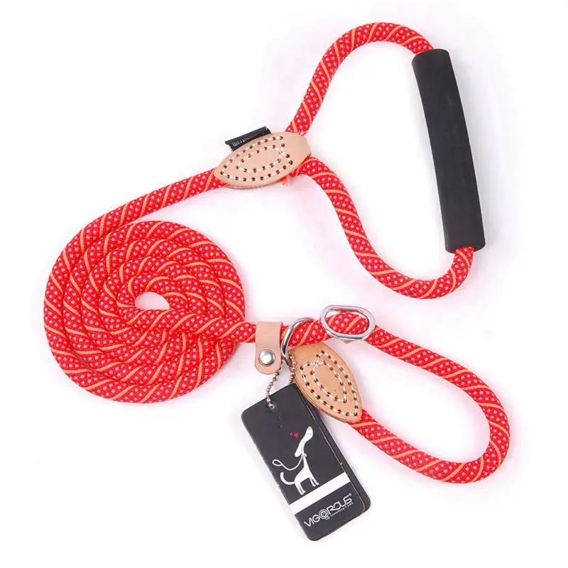 Pet Products Dog Leash Rope For Small Large Dogs Nylon Dog-Collar Leashes Harness Running Dog Lead Leashes Rope K9 (13)