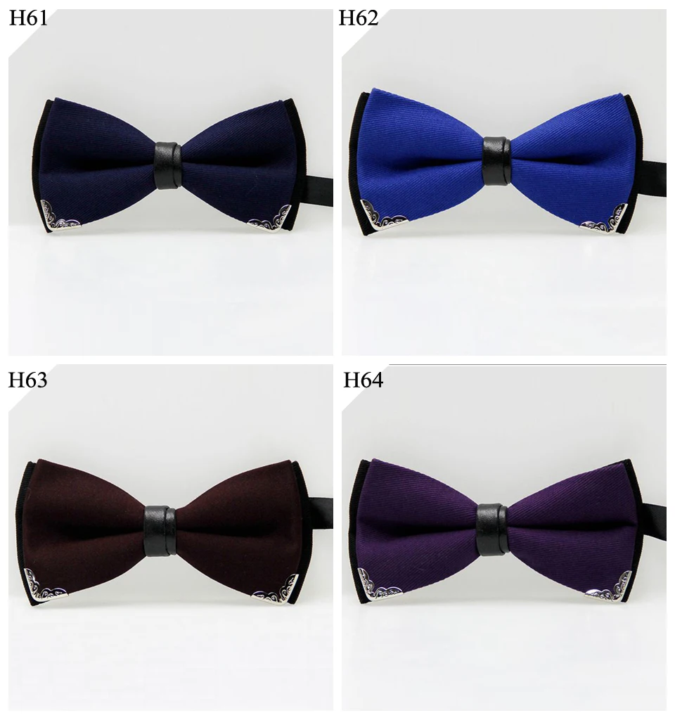 HUISHI металлической головкой регулируемый роскошный бутик синий галстук бабочка Хэллоуин Свадьба мужские галстуки-бабочки черный бордовый