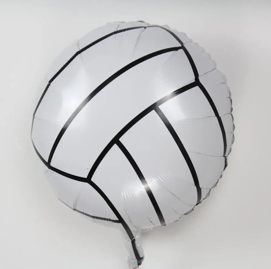 New arrival 10pcs/lot 18inch Volleyball Foil Balloons helium globos for