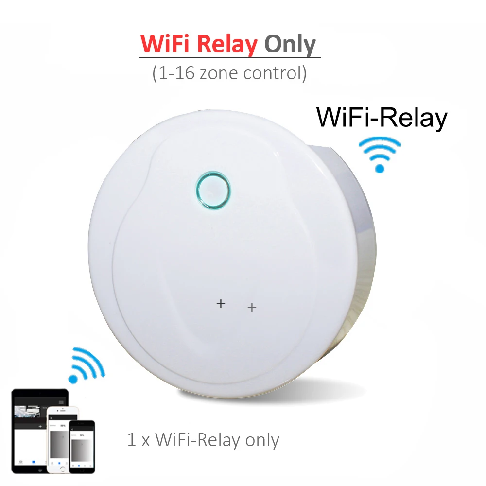 Wifi-Relay Only Светодиодный диммер переключатель 220 в 230 В 110 В AC вращающийся регулировщик света Triac беспроводной переключатель с регулировкой яркости с RF 2,4 г пульт дистанционного управления для светодиодный ных ламп S1-K - Цвет: Wifi-Relay Only