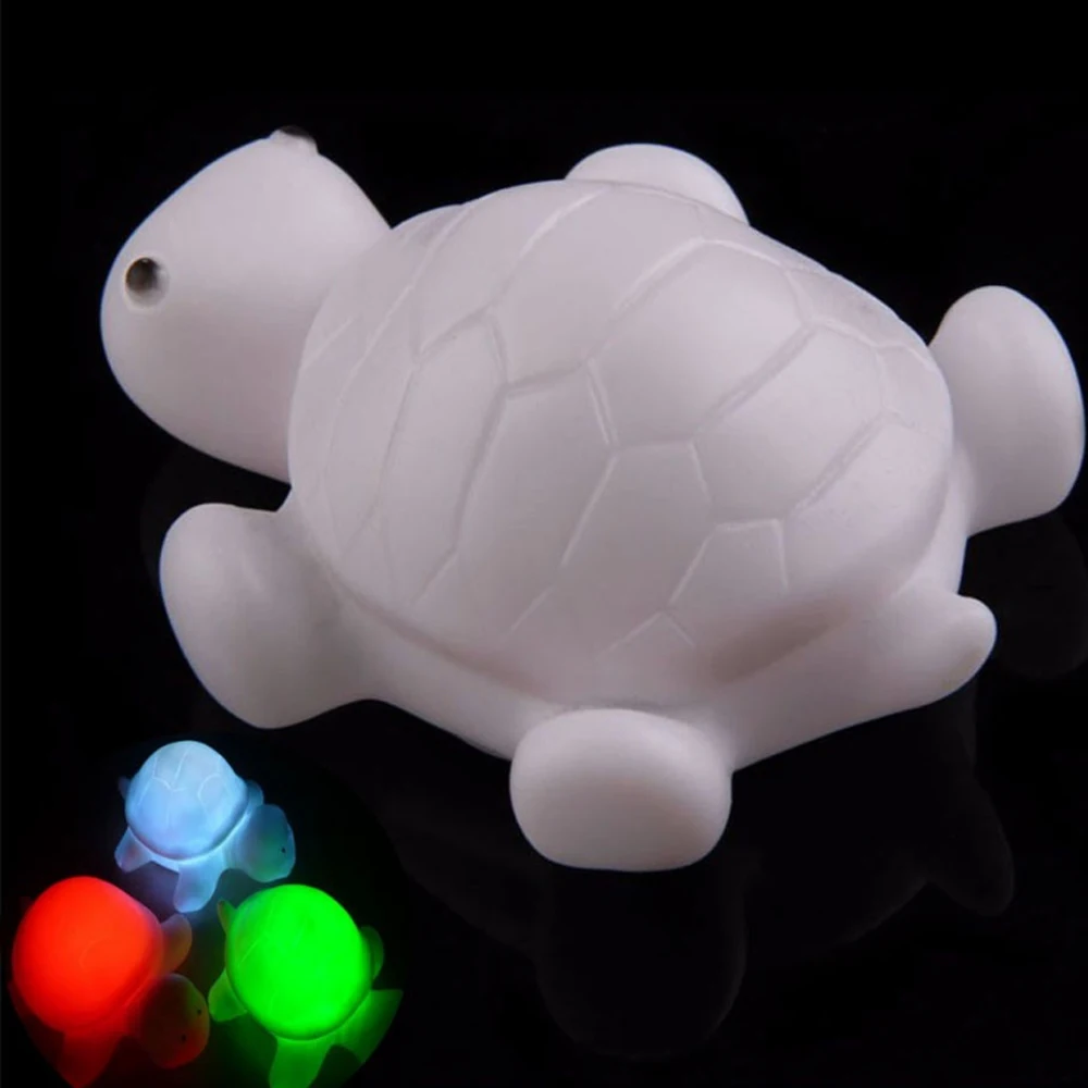 led color change Colorful Turtle Night Light Baby Kids Room luminaria