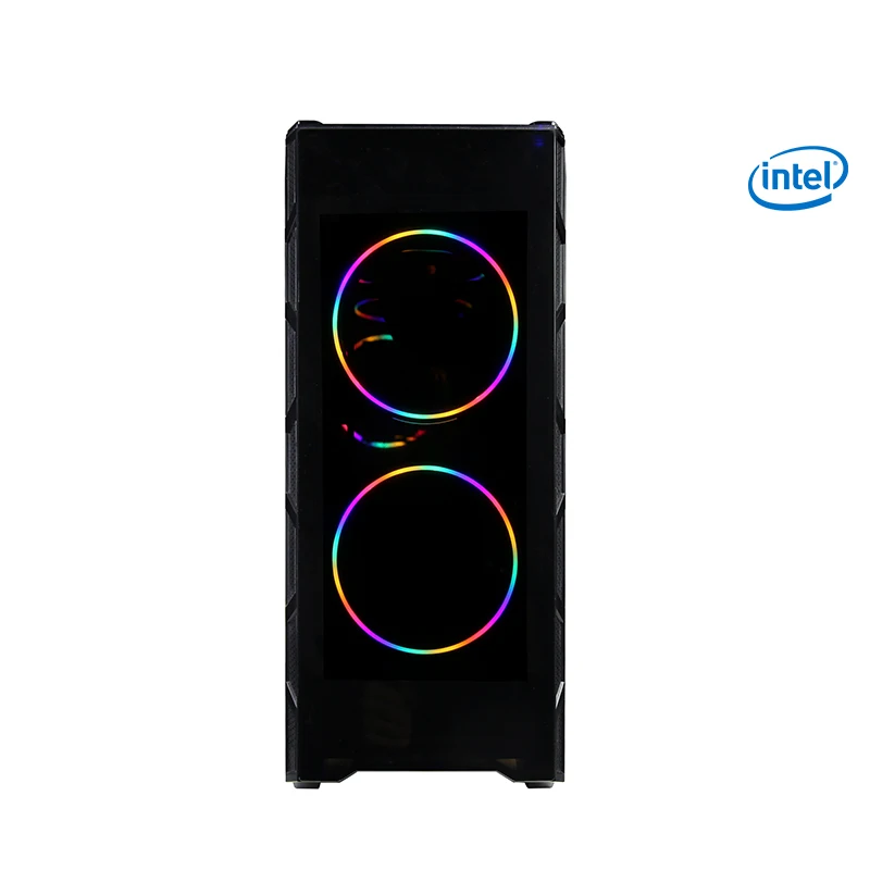  GETWORTH T24 Gaming PC Desktop Computer AMD Processor Ryzen5 2600 Water Cooler Liquid Cooling GTX10
