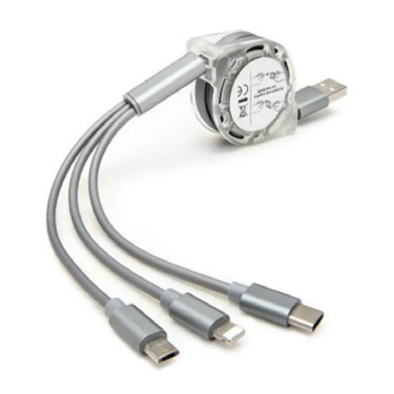 

Micro USB Cable for Samsung 3 in 1 1M USB Type C Cable Fast Charger Data USB C Cable for Xiaomi 4C Nexus 5X 6P Android Phone