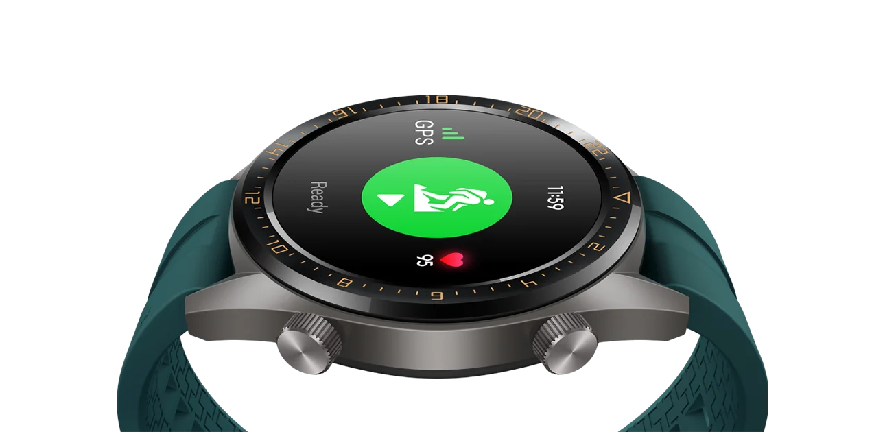 Huawei Watch GT элегантный/vigor/Спорт gps NFC 14 дней Срок службы батареи 5 атм водонепроницаемый телефонный Звонок трекер сердечного ритма Смарт-часы