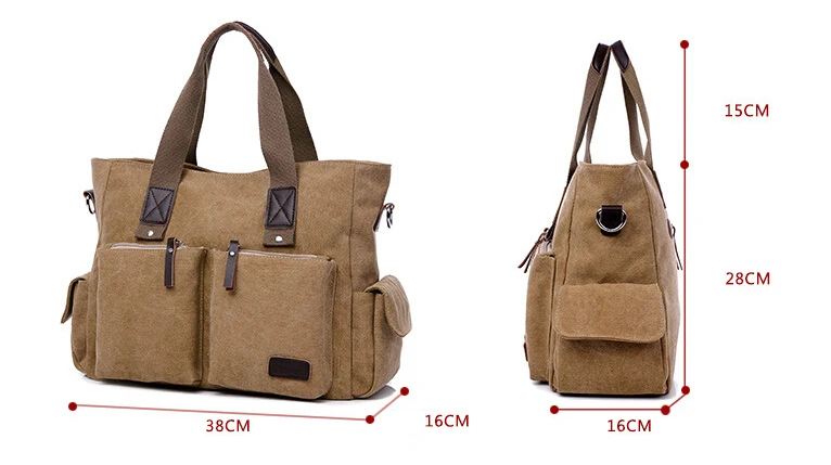 travel bag women canvas 3