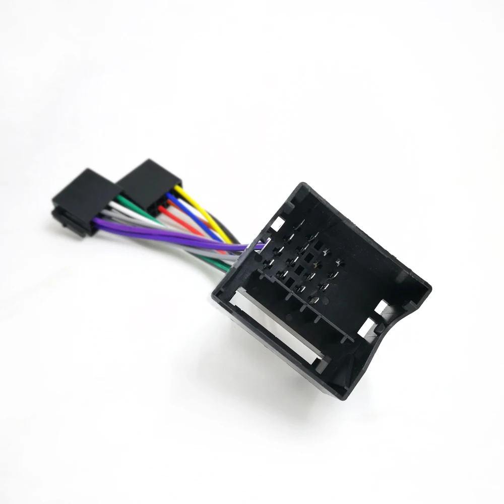 Biurlink Car Radio ISO Plug Adapter Wiring Cable Stereo Harness ISO