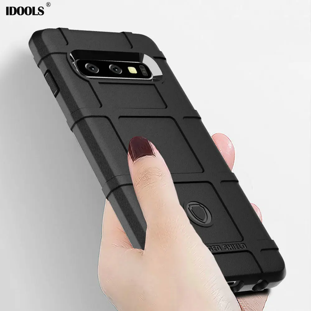 IDOOLS Case for Samsung galaxy S10 S 10 Armor Cover Phone Bags Cases