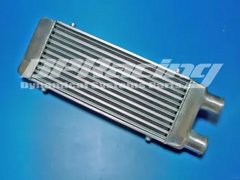 

UNIVERSAL FRONT MOUNT TURBO ALUMINUM INTERCOOLER Coresize : 500 x 180 x 65mm / Oversize: 680 x 180 x 65mm/ 2.5" Inlet/Outlet