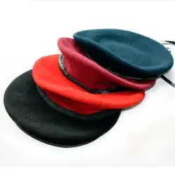 4 вида цветов краткое берета военная шляпа берет работы hat hotel дверная крышка Защитная шляпа